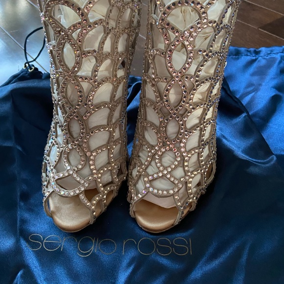 Sergio Rossi swarovski crystal heels - Picture 5 of 5